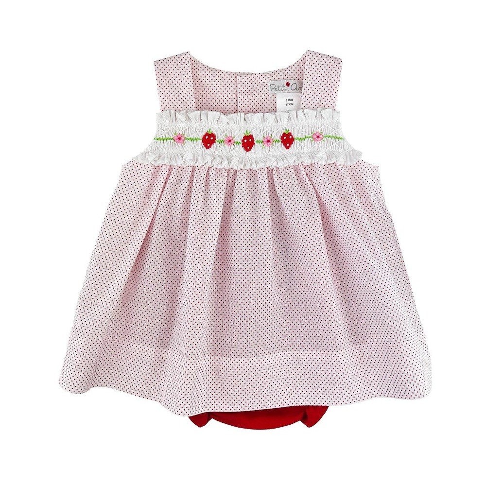 Petit Ami Pink and Red Kids Matching Set